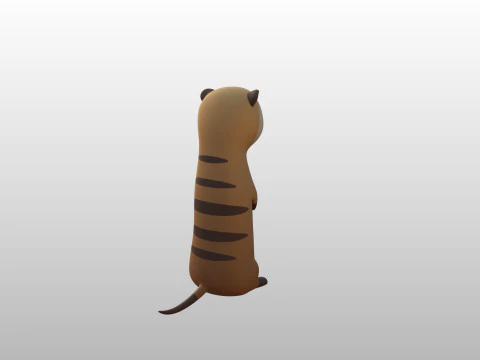 Character309 Meerkat 3D Model