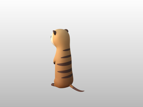 Character309 Meerkat Modèle 3D