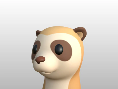 Character309 Meerkat 3D Model