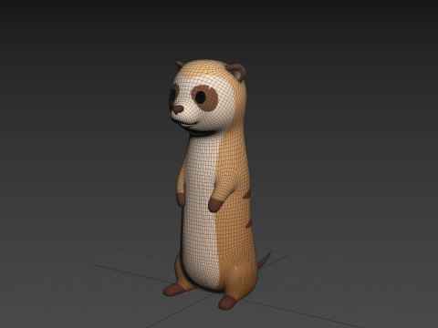 Character309 Meerkat Modèle 3D