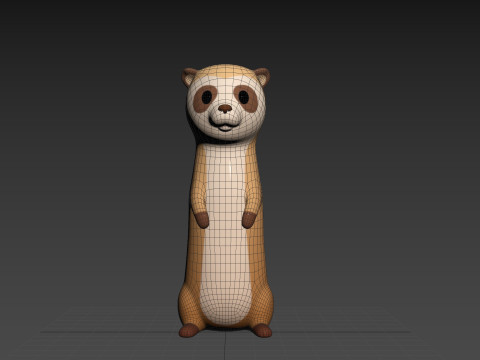 Character309 Meerkat Modèle 3D