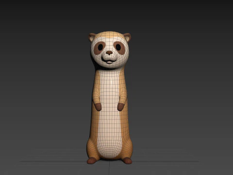 Character309 Meerkat 3D Model