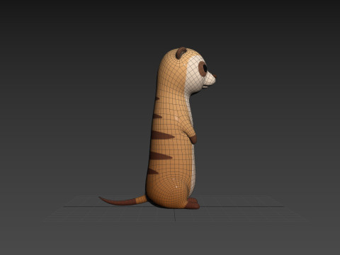 Character309 Meerkat Modèle 3D