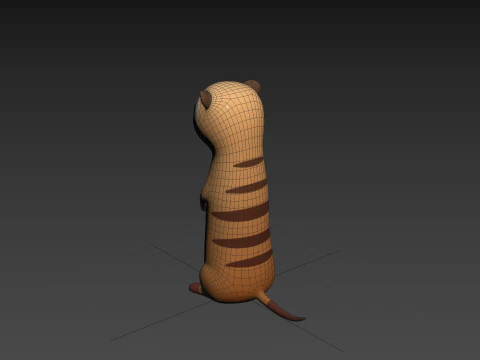 Character309 Meerkat 3D Model
