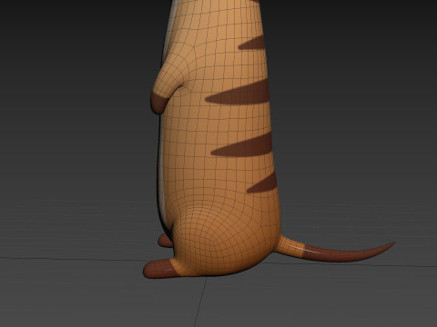 Character309 Meerkat Modèle 3D