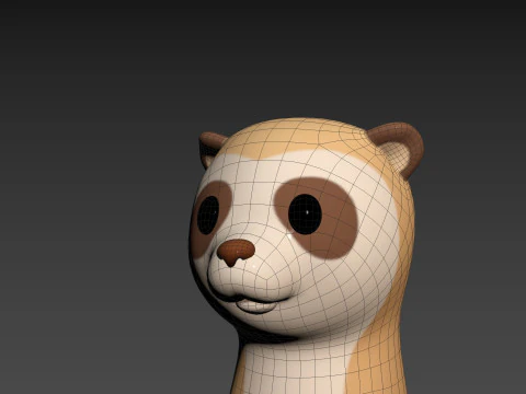 Character309 Meerkat 3D Model
