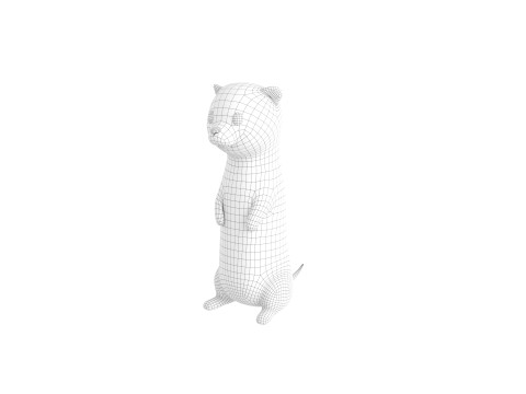 Character309 Meerkat Modèle 3D