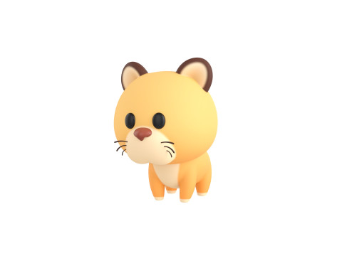 Character310 Lioness 3D 모델