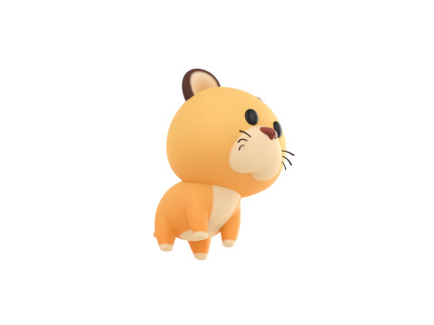Character310 Lioness Modelo 3D