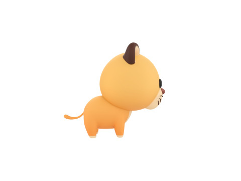 Character310 Lioness Modelo 3D