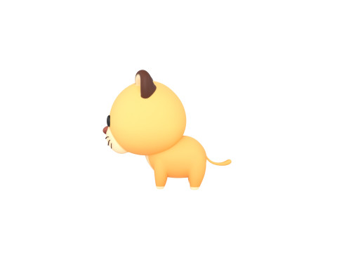Character310 Lioness Modelo 3D