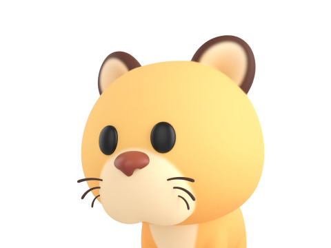 Character310 Lioness Modelo 3D