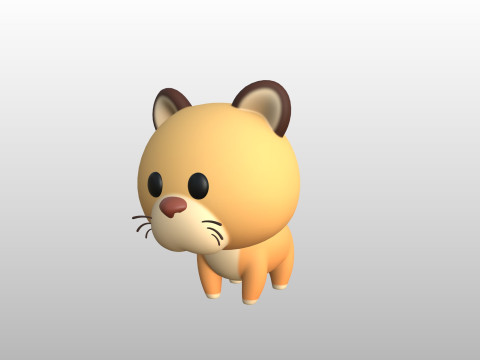 Character310 Lioness Modelo 3D