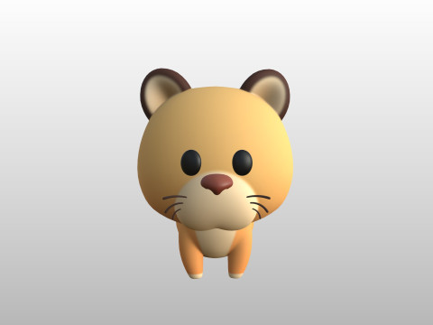 Character310 Lioness Modelo 3D