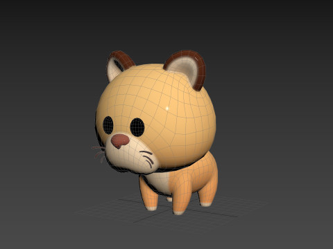 Character310 Lioness Modelo 3D