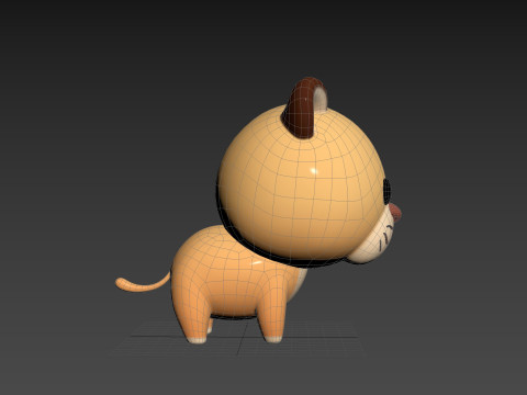 Character310 Lioness Modelo 3D
