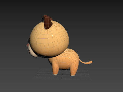 Character310 Lioness Modelo 3D