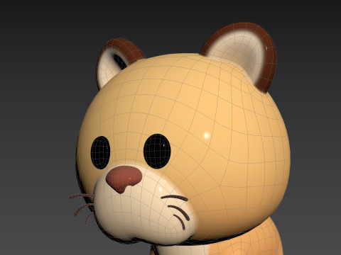 Character310 Lioness Modelo 3D