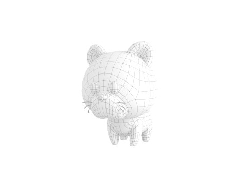 Character310 Lioness Modelo 3D