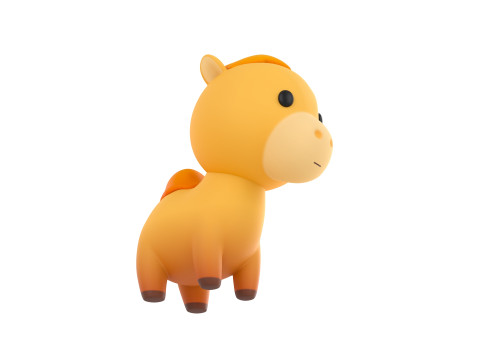 Character311 Camel 3Dモデル