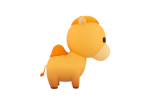 Character311 Camel 3Dモデル
