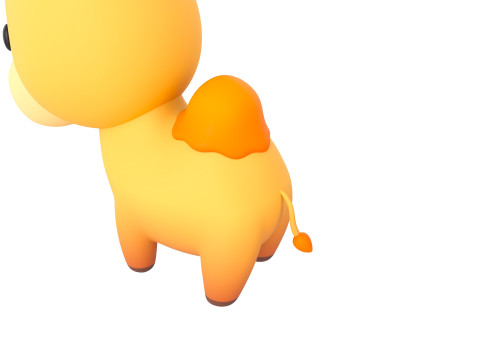 Character311 Camel 3Dモデル