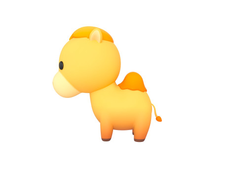 Character311 Camel 3Dモデル
