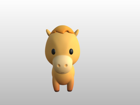 Character311 Camel 3Dモデル
