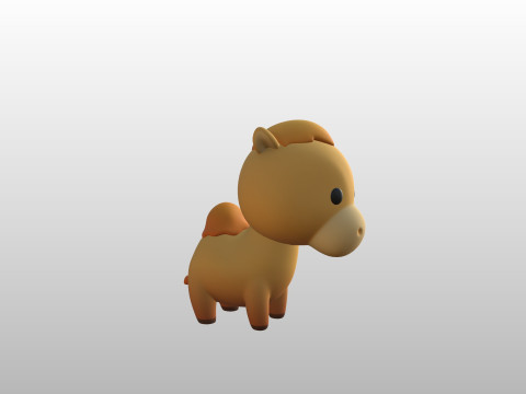Character311 Camel 3Dモデル