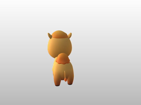 Character311 Camel 3Dモデル