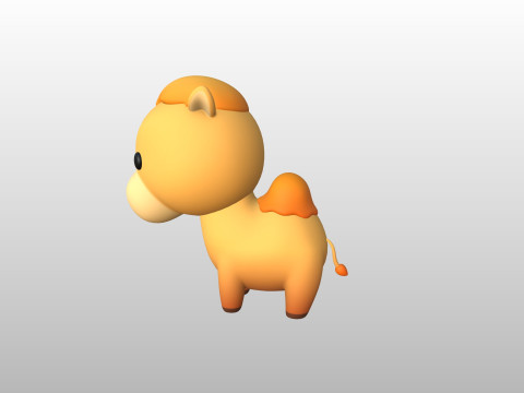 Character311 Camel 3Dモデル