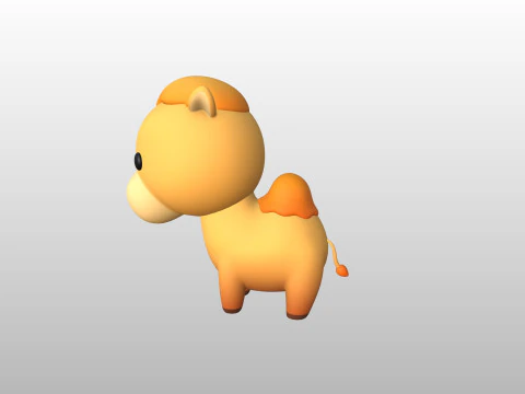 Character311 Camel 3D Model