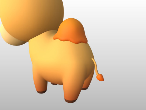 Character311 Camel 3Dモデル
