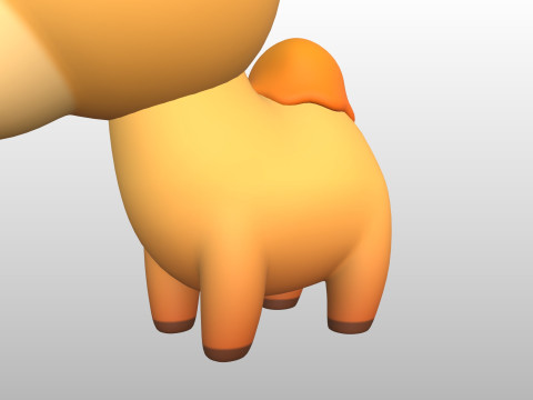 Character311 Camel 3Dモデル