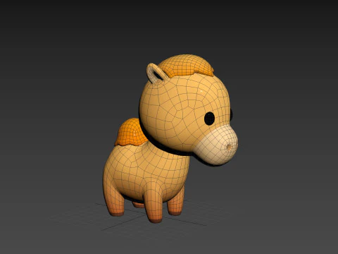 Character311 Camel 3D Model