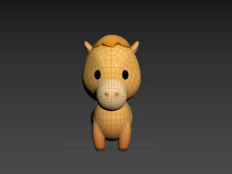 Character311 Camel 3D Model