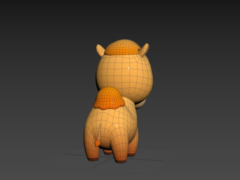 Character311 Camel 3Dモデル