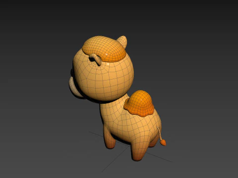 Character311 Camel 3D Model