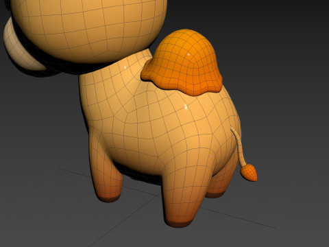 Character311 Camel 3Dモデル