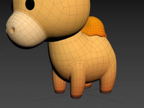 Character311 Camel 3D Model