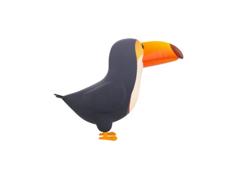 Character312 Toucan 3D Model