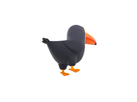 Character312 Toucan 3D Model