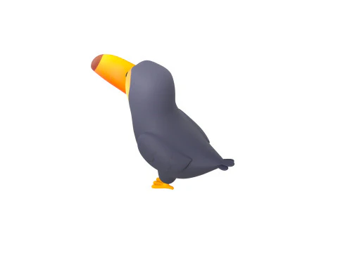 Character312 Toucan 3D Model