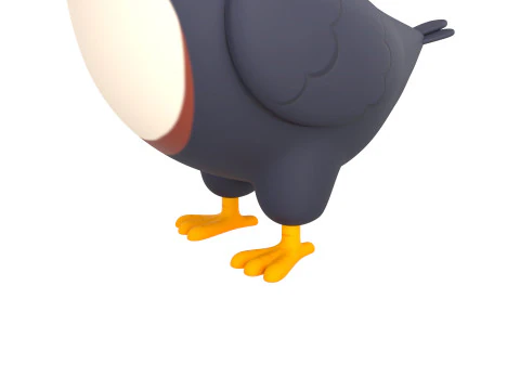 Character312 Toucan 3D Model