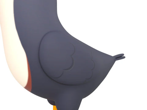 Character312 Toucan 3D Model