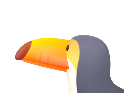 Character312 Toucan 3D Model