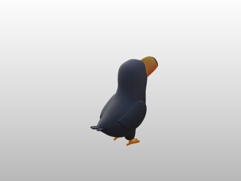 Character312 Toucan Model 3D