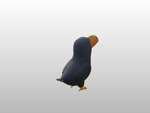 Character312 Toucan 3D Model