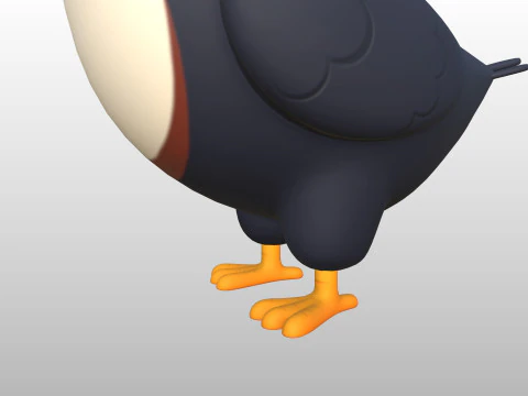 Character312 Toucan 3D Model