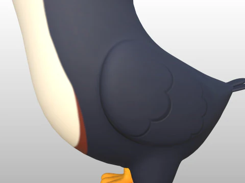 Character312 Toucan 3D Model